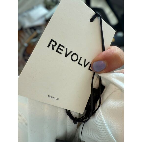 NWT Revolve x Michael Costello Briggs Strapless Boned Gown Ivory Womens Size XL - Picture 15 of 15